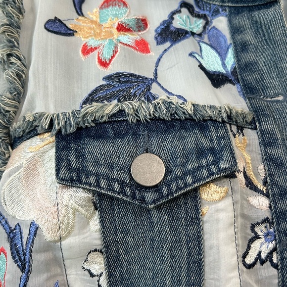 NEW  TRU LUCE  Denim JEANS JACKET - Picture 11 of 14